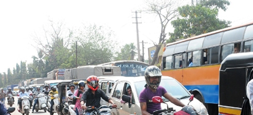 traffic in mangaluru